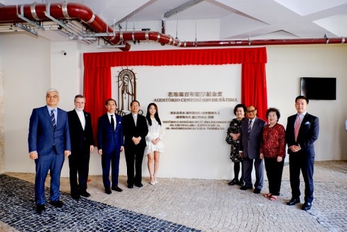 Deputy Chairman Maximiliano Lo sponsored the new campus of University of St. Joseph (Macau)