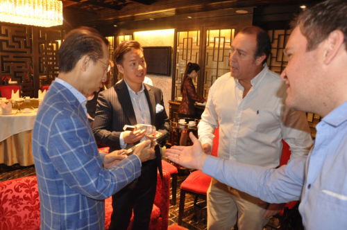 Chairman Lucas Lo met with Peruvian business group